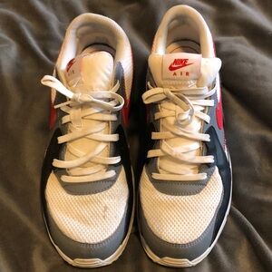 Nike Air Max Excee Shoes White University Red - Black Size 8 Sneakers Running